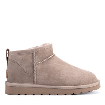 Premium Ultra Mini Ugg Boots, for women and men in Clay Brown view 9