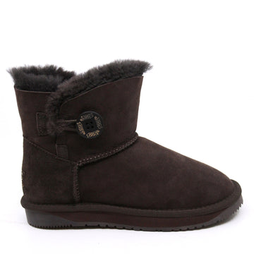 Button Mini Ugg Boots