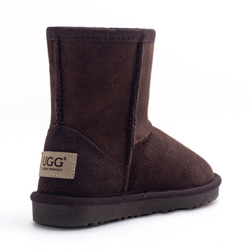 Premium Kids Classic Ugg Boots in Chocolate view 7