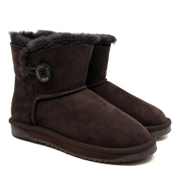 Button Mini Ugg Boots