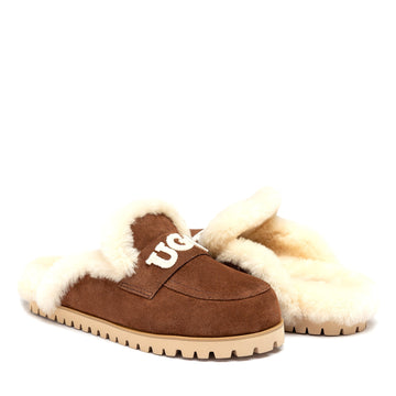 Ladies Fluffy Uggs women's fluffy ugg slippers view 4