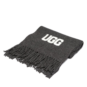 Cashmere Aus Wool Scarf Uggs, for women and men in Charcoal view 21
