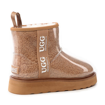 Platinum Coated Rain Ugg Boots