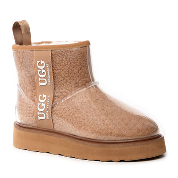 Platinum Coated Rain Ugg Boots