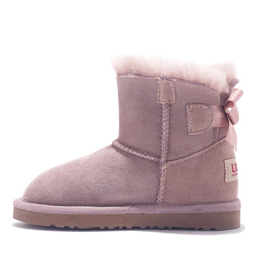 Kids Mini Bow Ugg Boots