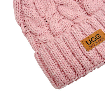 Platinum PomPom Beanie Uggs
