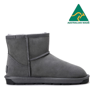 UGG Roozee Mini Classic Australian Made, women's and men's boots in Grey view 6