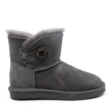 Button Mini Ugg Boots