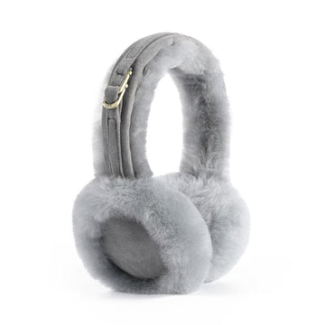 Sheepskin Earmuffs Uggs, for women in Grey view 2