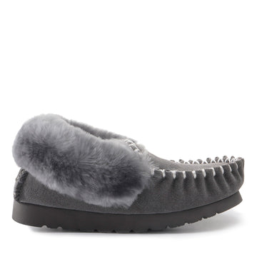 Premium Moccasin Uggs, for women and men in Grey view 16