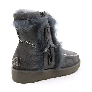 Side Fur Ugg Boots