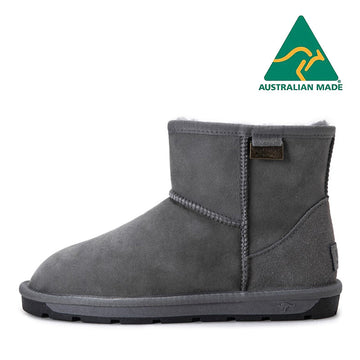 UGG Roozee Mini Classic Australian Made, women's and men's boots in Grey view 7