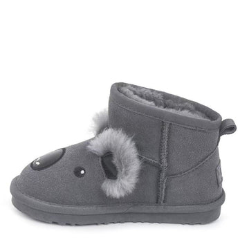 Kids Koala Ugg Boots in Grey view 7