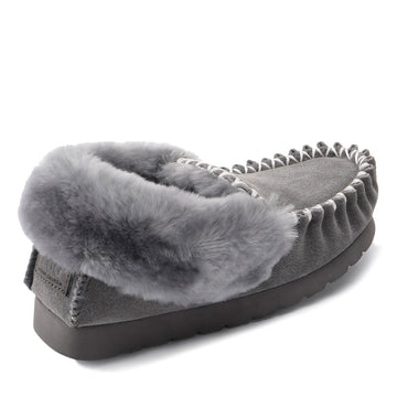 Premium Moccasin Uggs, for women and men in Grey view 18