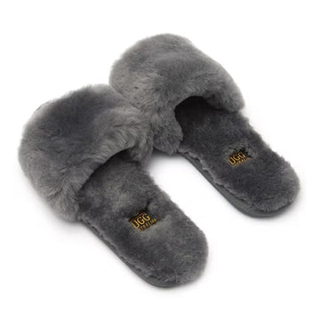 Premium Slides Fluffy Uggs