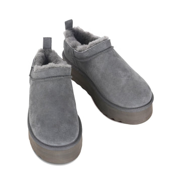 Mini Platform Uggs, women's slippers in Grey view 4
