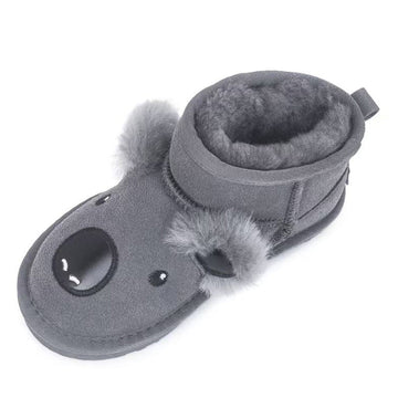 Kids Koala Ugg Boots in Grey view 8