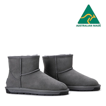 UGG Roozee Mini Classic Australian Made, women's and men's boots in Grey view 9