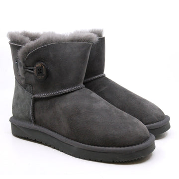Button Mini Ugg Boots