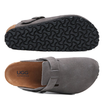 Kainee Ugg Slippers buckle ugg slides view 15