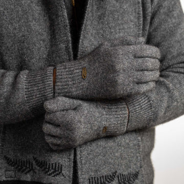 Premium Possum and Merino Wool - Plain Gloves