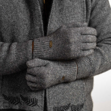 Premium Possum and Merino Wool - Plain Gloves
