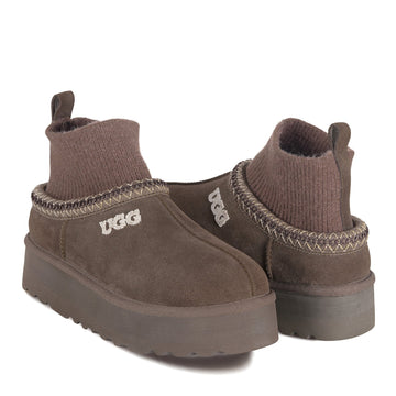 Tassie Knit Platform Uggs