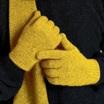 Premium Possum and Merino Wool - Plain Gloves