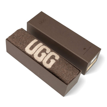 Cashmere Aus Wool Scarf Uggs, for women and men in Latte view 30