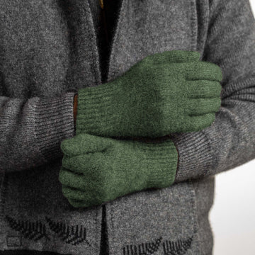 Premium Possum and Merino Wool - Plain Gloves