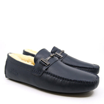 Men Buckle Leather Uggs