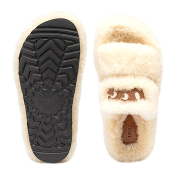 Fluffy Supreme Uggs, women's slippers in Natural view 5