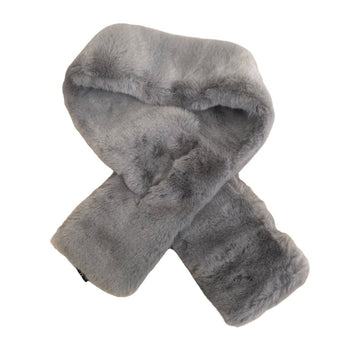 Ollie Faux Fur Scarf, for women view 11