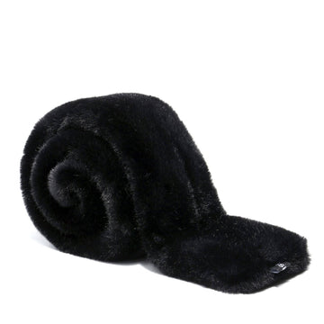 Ollie Faux Fur Scarf, for women view 9