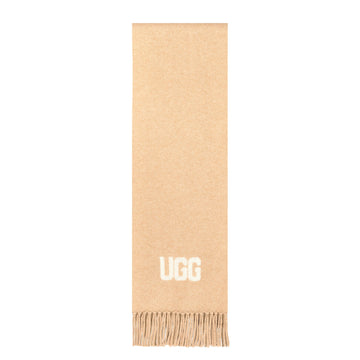 Cashmere Aus Wool Scarf Uggs, for women and men in Oat Milk view 33