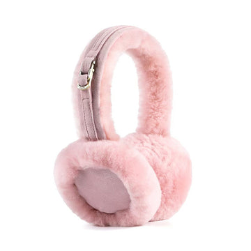 Sheepskin Earmuffs Uggs, for women in Bright Pink view 3