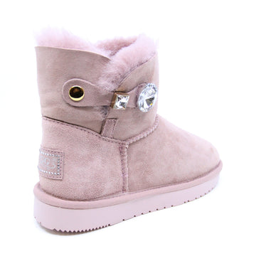 Mini Crystal Button Uggs