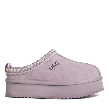 Premium Tassie Platform Uggs, women's slippers in Purple view 6