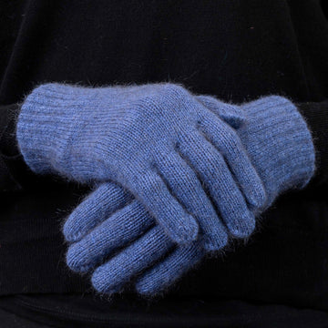Premium Possum and Merino Wool - Plain Gloves