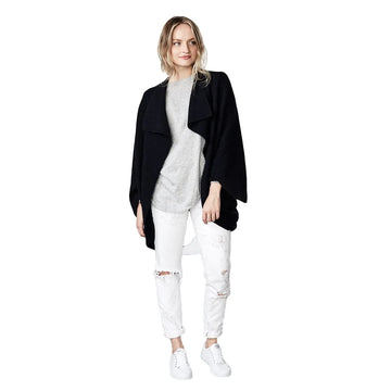 Premium Possum and Merino WoolMoss Stitch Shrug 