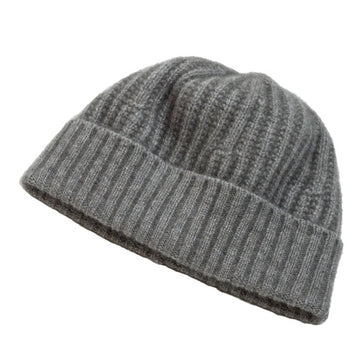 Premium Possum and Merino Wool-Ribbed Beanie 