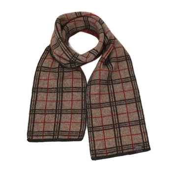 Premium Possum and Merino Wool-Tartan Scarf 