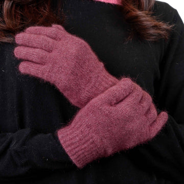 Premium Possum and Merino Wool - Plain Gloves