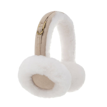 Sheepskin Earmuffs Uggs, for women in Sand view 8