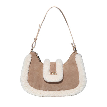 Aira Hand Bag Uggs women's sheepskin hand bag in Sand view 6