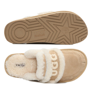 Detachable Platform Fluffy Uggs