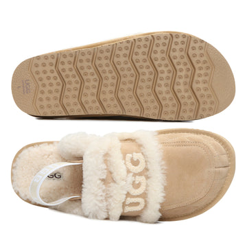 Detachable Fluffy Uggs, women's slippers view 15