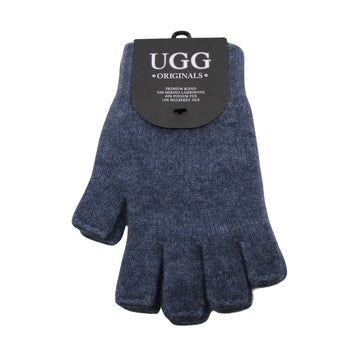 Premium Possum and Merino Wool Fingerless Gloves