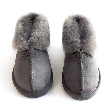 Ace Ugg Slippers sheepskin slippers with a non-slip sole view 8
