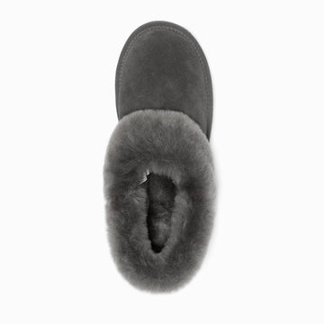 UGG Alberich Fluffy Collar Slippers 